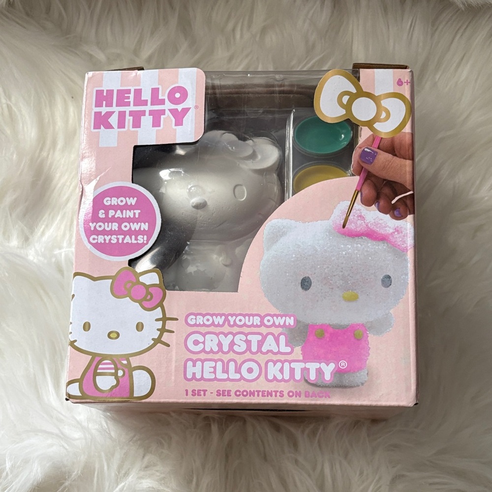 Hello Kitty Crystal Craft Kit - Pink and White
